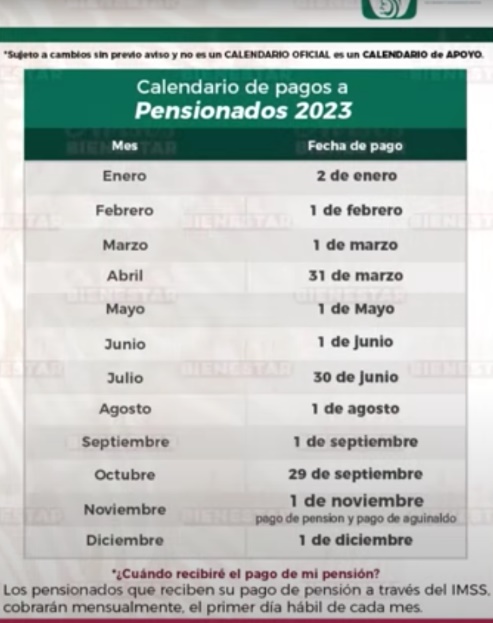 Pension imss