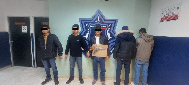 CAPTURA LA POLICÍA MUNICIPAL