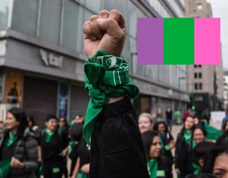 bandera dia mujer