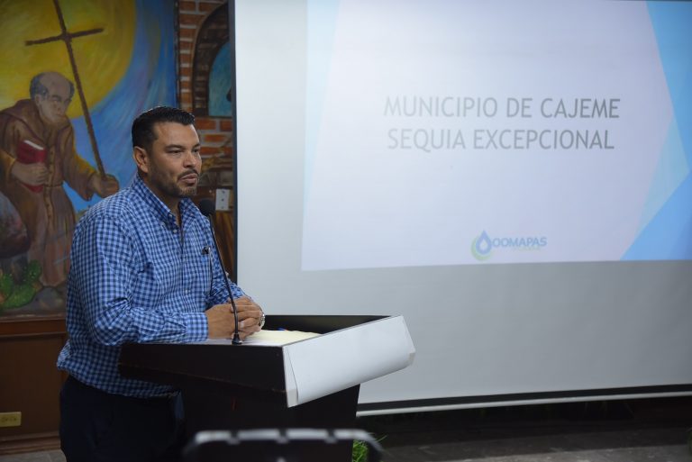 ANTE SEQUÍA CAJEME CUENTA