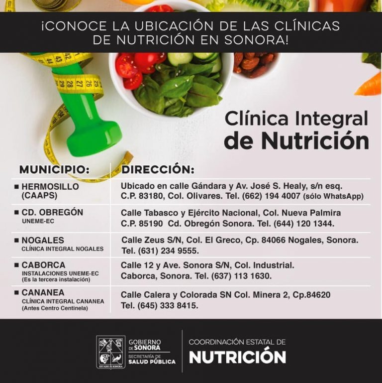 El estado de Sonora cuenta con cinco