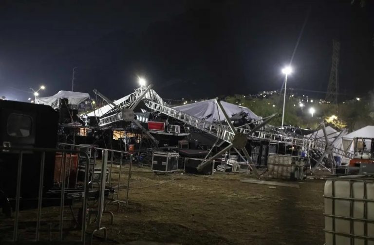 caida de escenario