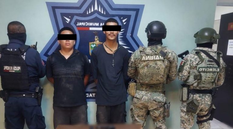 CAPTURAN A DOS HOMBRES