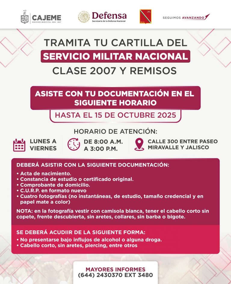 cartilla militar