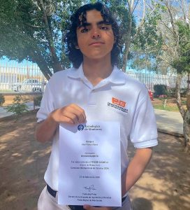 Brilla estudiante de Cobach