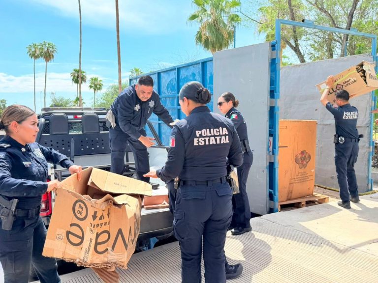 Policías Estatales, solidarios con causas nobles, (2)